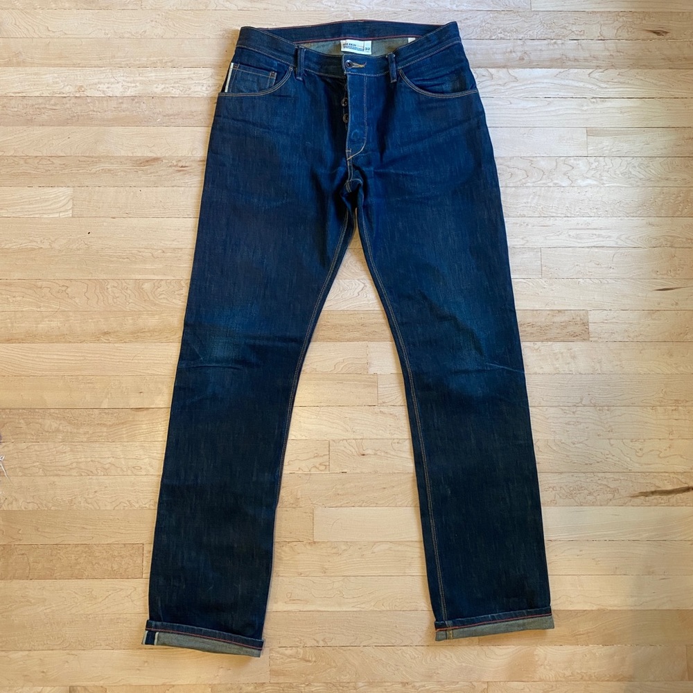 Raleigh Denim Workshop jones selvage raw original men’s denim